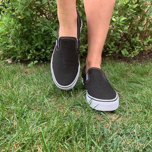 Vans Unisex Classic Black Slip On